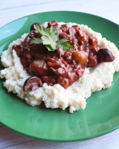Vegan Mushroom Bourguignon | SoCo Vedge - Vegan Food Delivery Service | Narragansett, Rhode Island